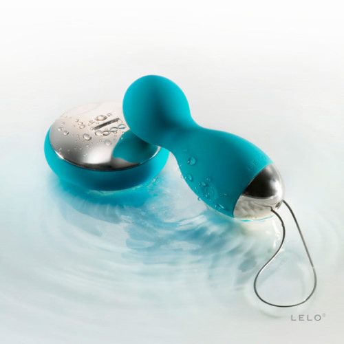 LELO Hula Beads oceanblue wireless vibrating ben wa balls