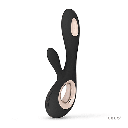 LELO SorayaWave Product Angle Black 425