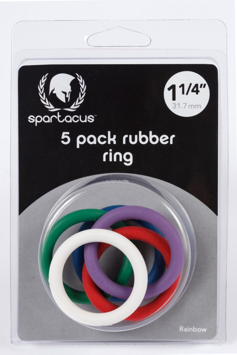 SPR46fivepackrubbercockrings1pt25in